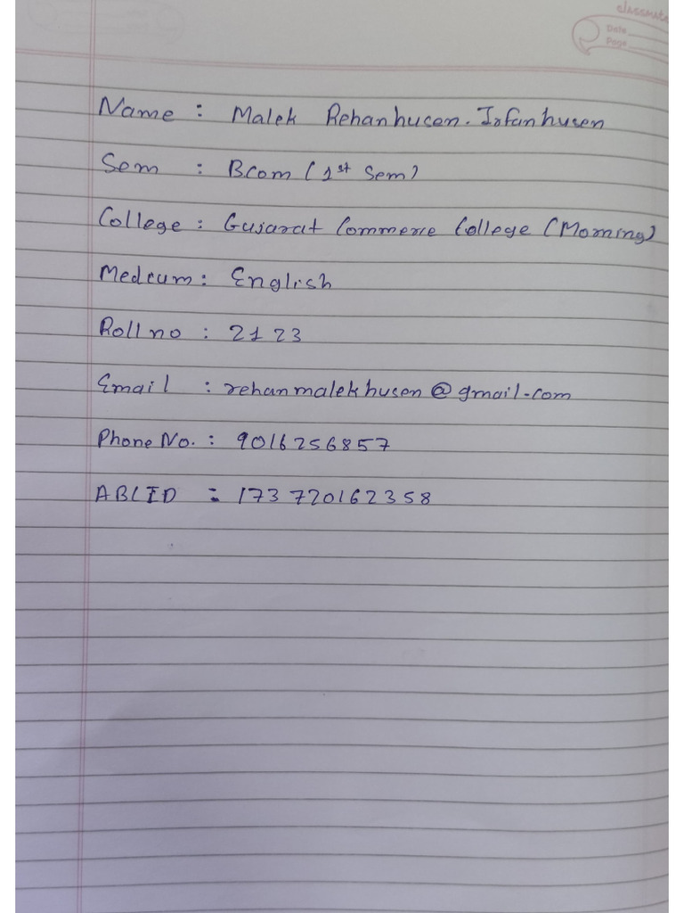 2123 - Accounting Paper 1 | PDF