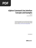 Vsphere Esxi Vcenter Server 50 Command Line Interface Solutions and Examples Guide