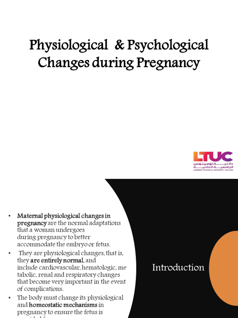 Endocrine Changes During Pregnancy Pdf