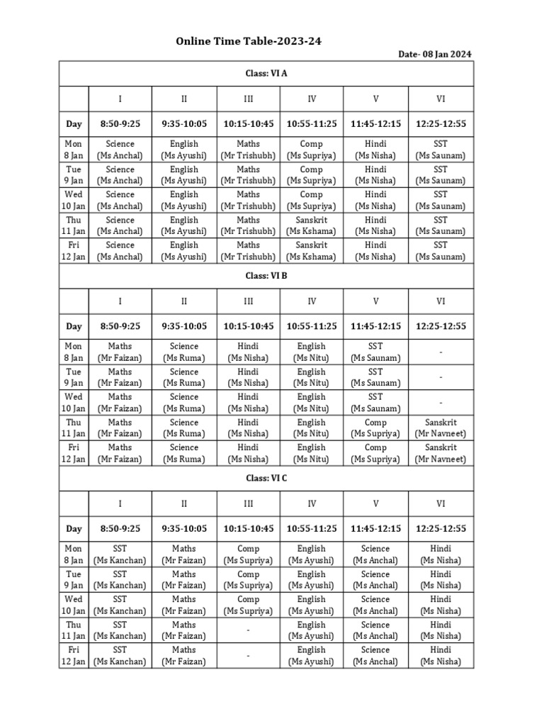 Online class time table pdf sociolinguistics languages of india