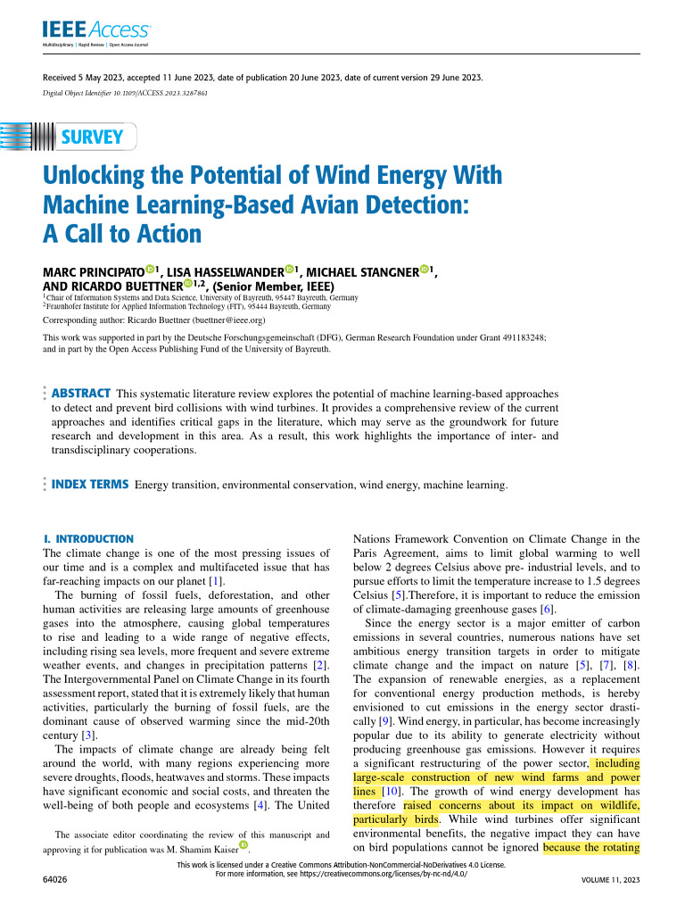 Unlocking The Potential of Wind Energy With Machine Learning-Based ...