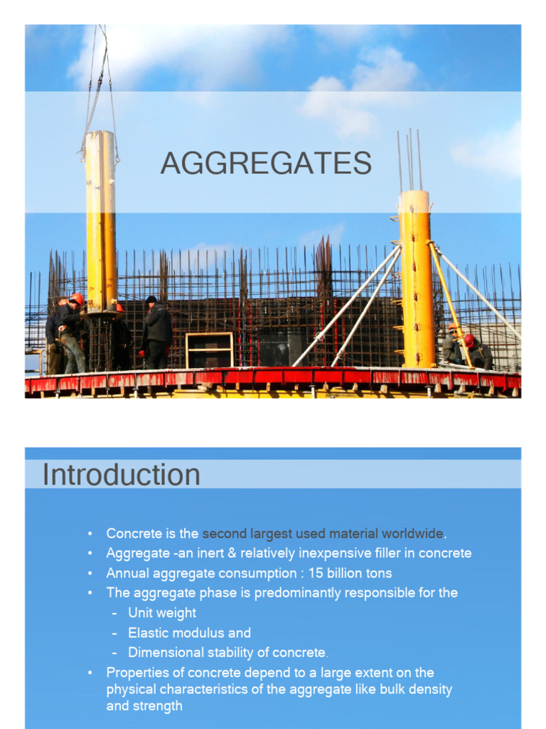 Understanding Concrete Aggregates and Their Properties | PDF | Rock ...