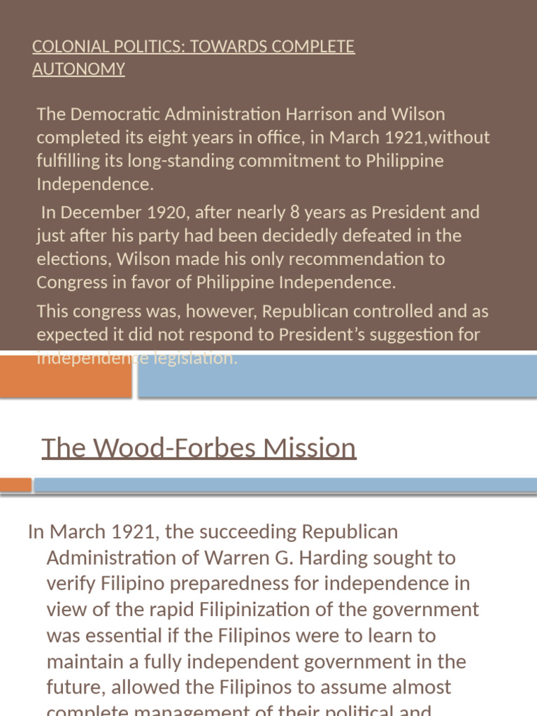 Colonial Politics Pdf Philippines Government