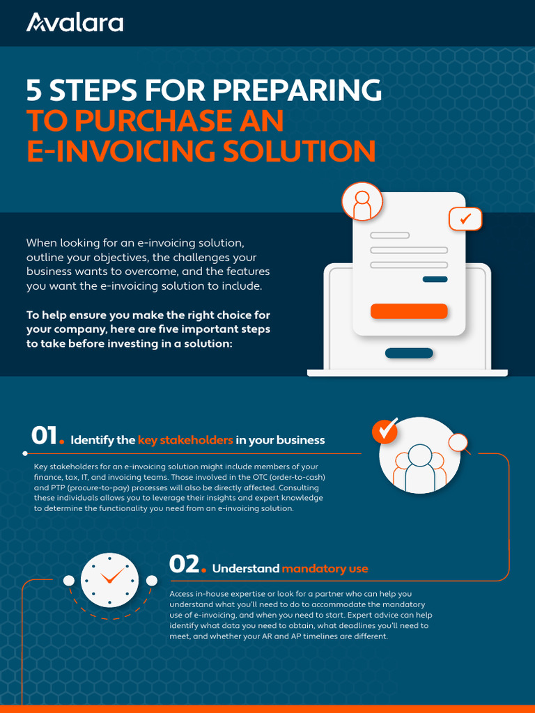 5 Steps to Choose E-Invoicing Solutions | PDF | Business | Finance ...