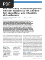 Veterinary Internal Medicne - 2021 - Vezzosi - The Mitral INsufficiency ...