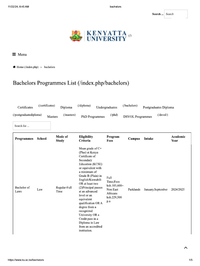 KU Fee | PDF