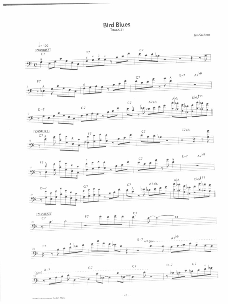 Jazz Trombone Pdf