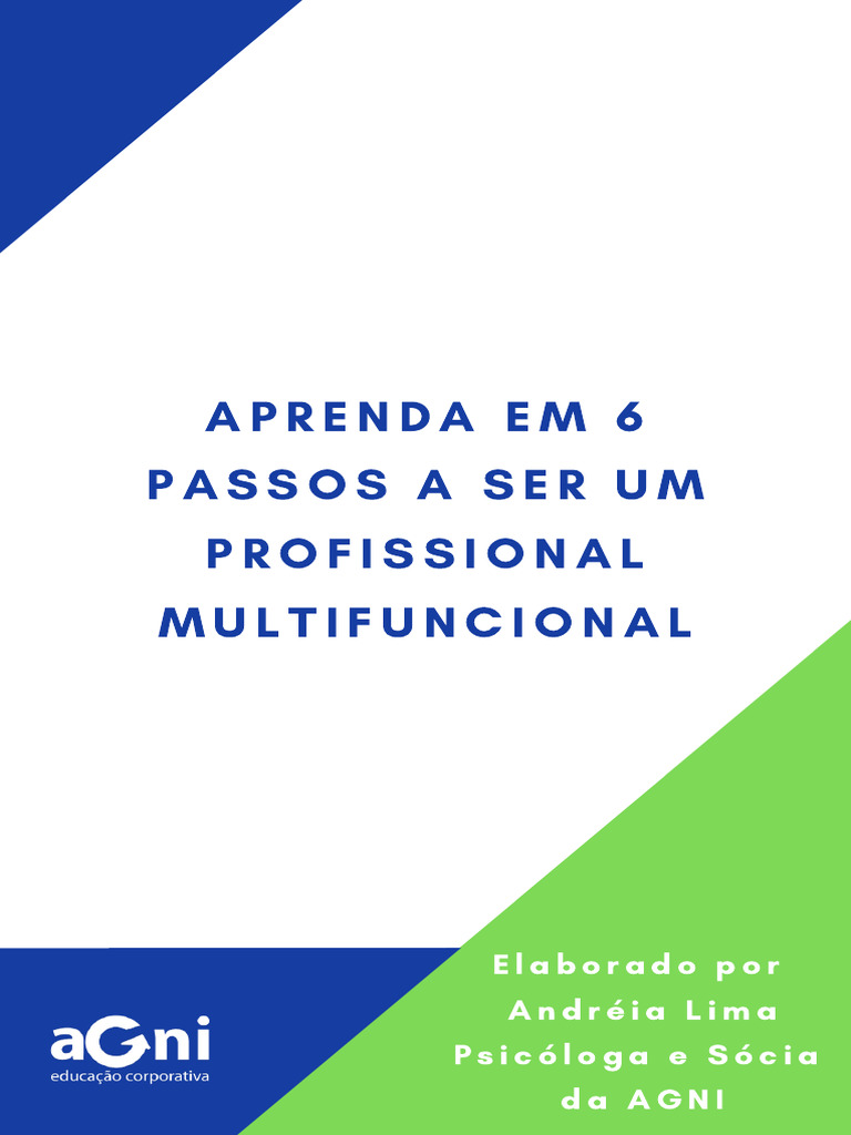 Como Ser um Profissional Multifuncional | PDF | Corporações | Business