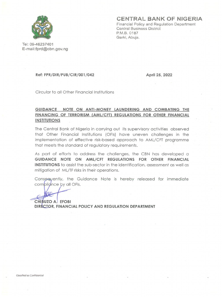 Combined AML CFT CPF Guidance | PDF | Regulatory Compliance | Terrorism ...