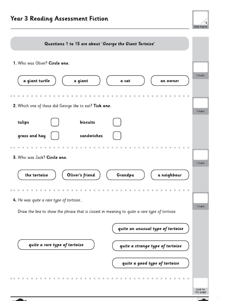 Friday Home Learning English Comprehension Questions | PDF