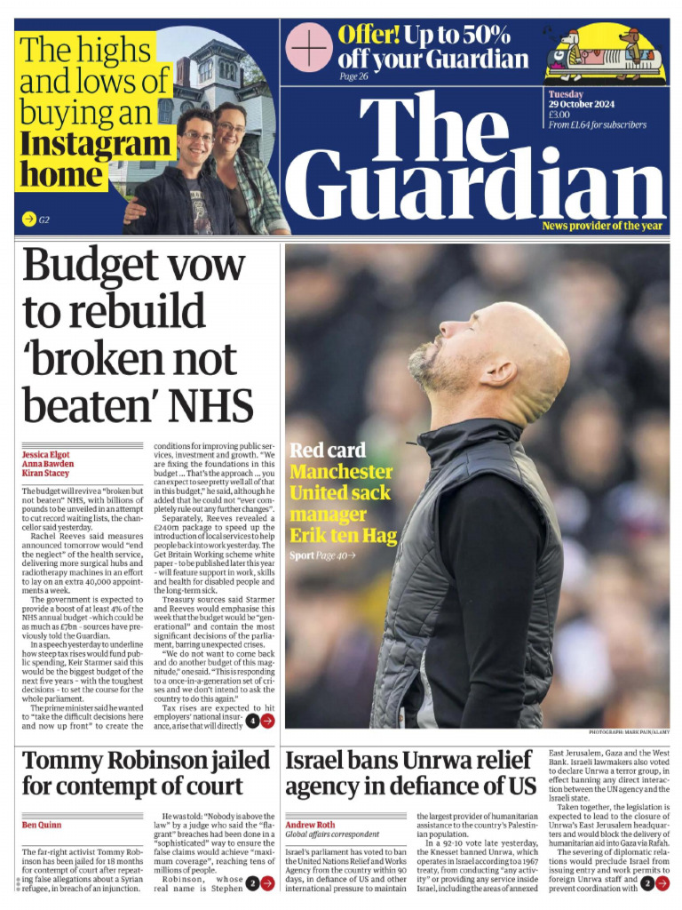 The Guardian UK - October 29, 2024 | PDF