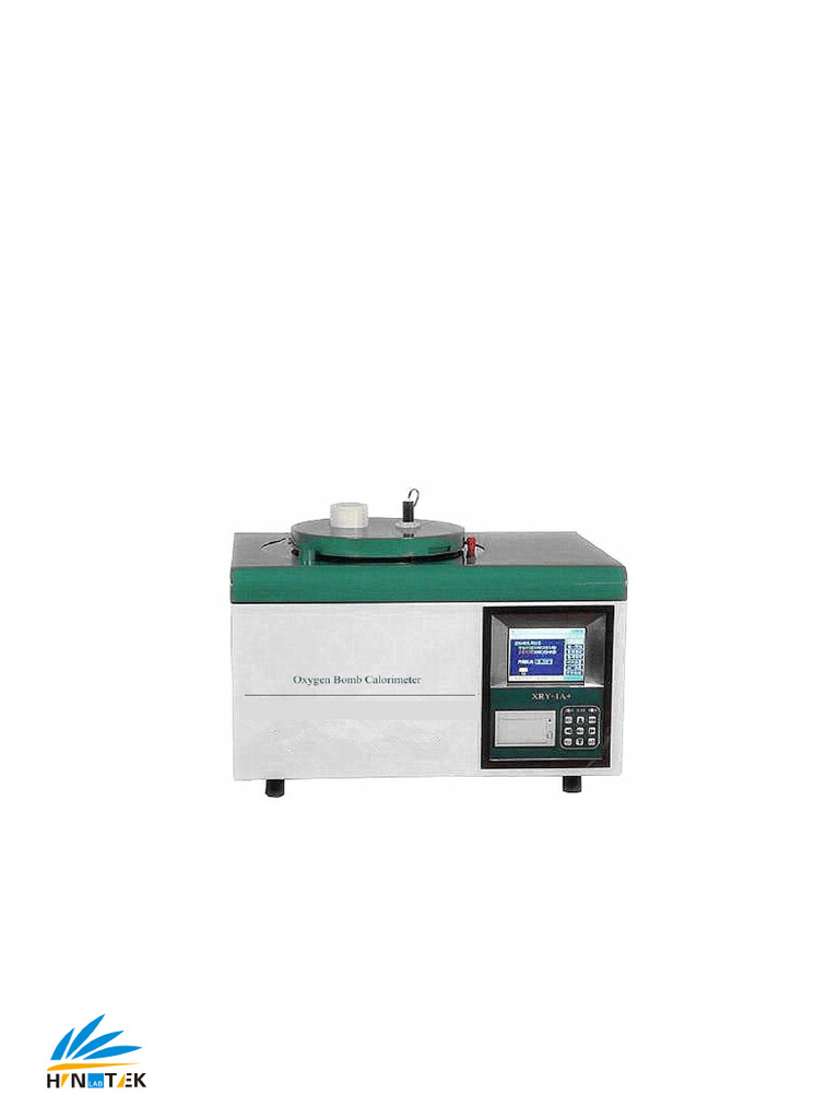 XRY-1A+ Oxygen Bomb Calorimeter Manual | PDF | Temperature | Celsius