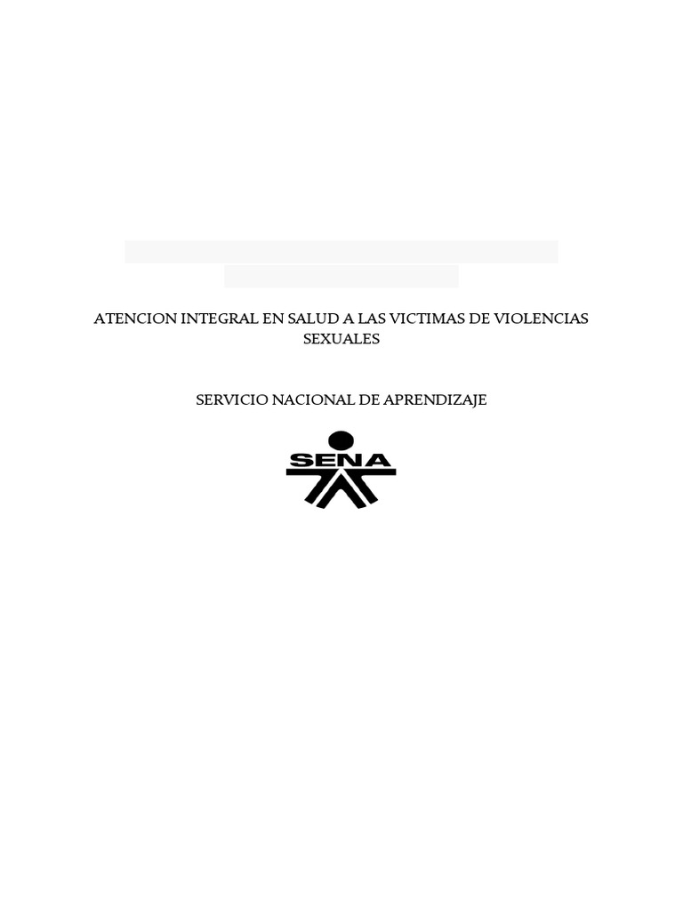 Violencias de Género y Salud Integral | PDF | Violencia | Violencia sexual