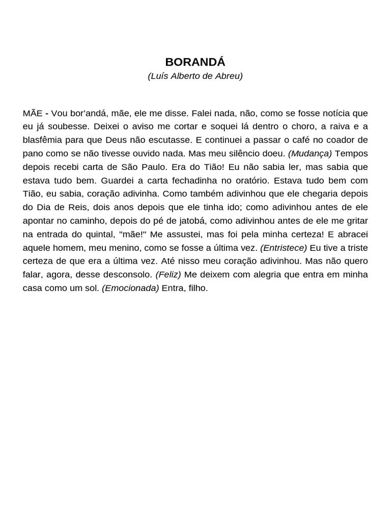 Reflexões sobre amor e perda na arte | PDF
