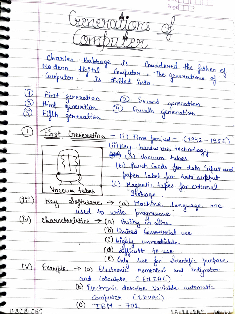 Computer Evolution Overview | PDF