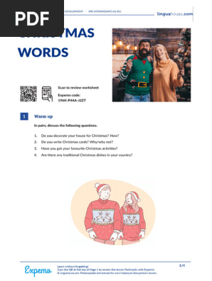 Christmas - Worksheet - A2