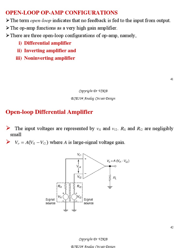 Applications of OP AMP | PDF | Operational Amplifier | Amplifier