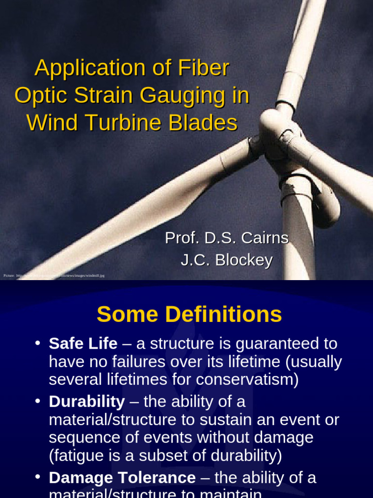 Application of Fiber Optic Strain Gaging in Wind | PDF | Optical Fiber ...