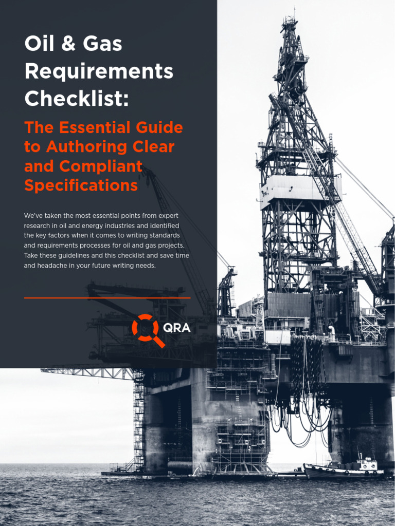 Oil & Gas Specifications Writing Guide | PDF | Specification (Technical ...