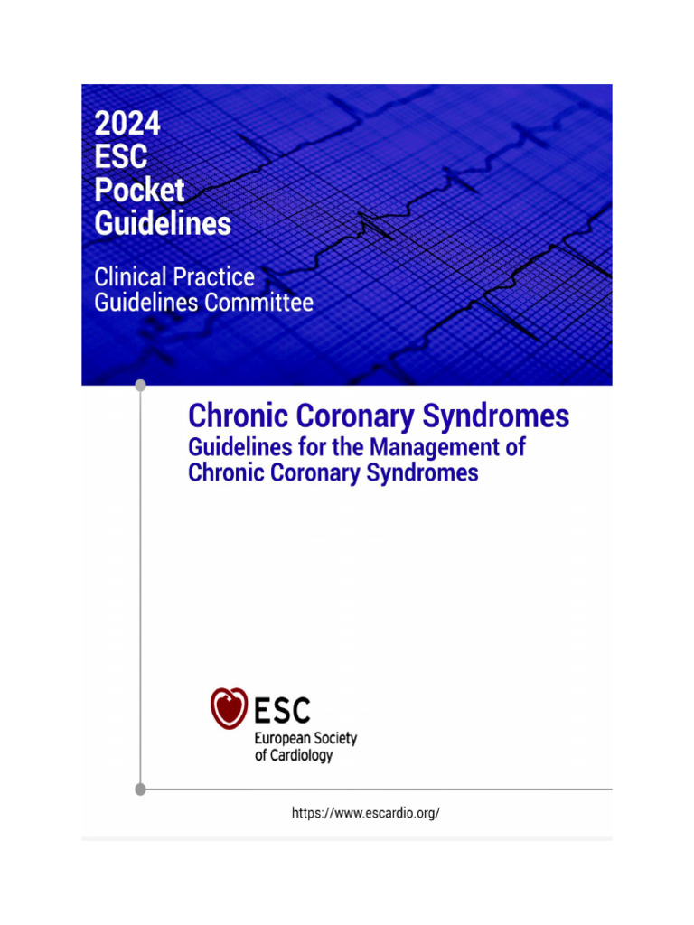 CCS_ESC Pocket Guidelines_ 2024 . White Background. PDF Myocardial