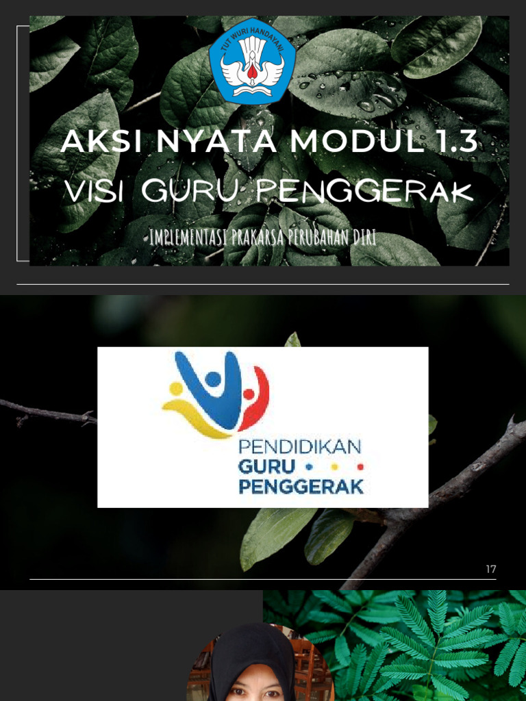Aksi Nyata Guru Penggerak: Visi dan Program | PDF