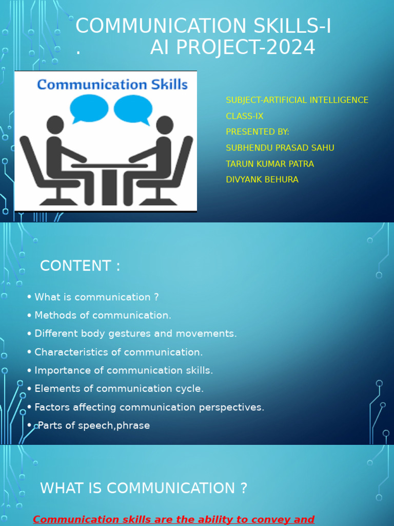 Communication Skills | PDF | Career & Growth | Social Science