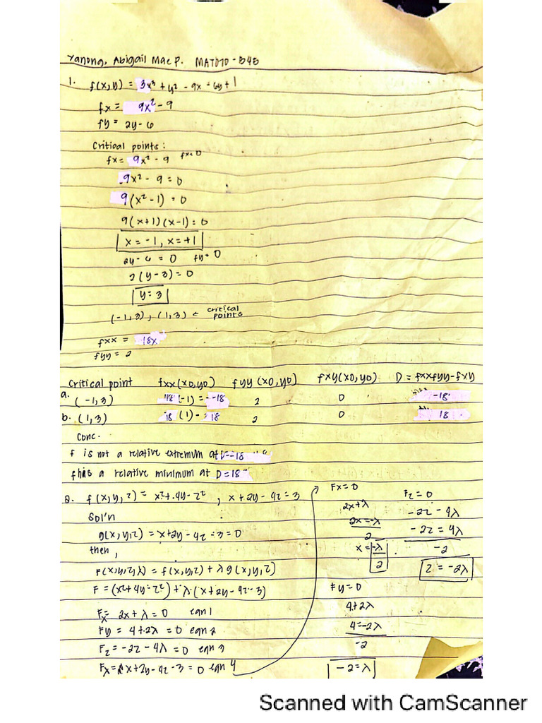 Calc | PDF
