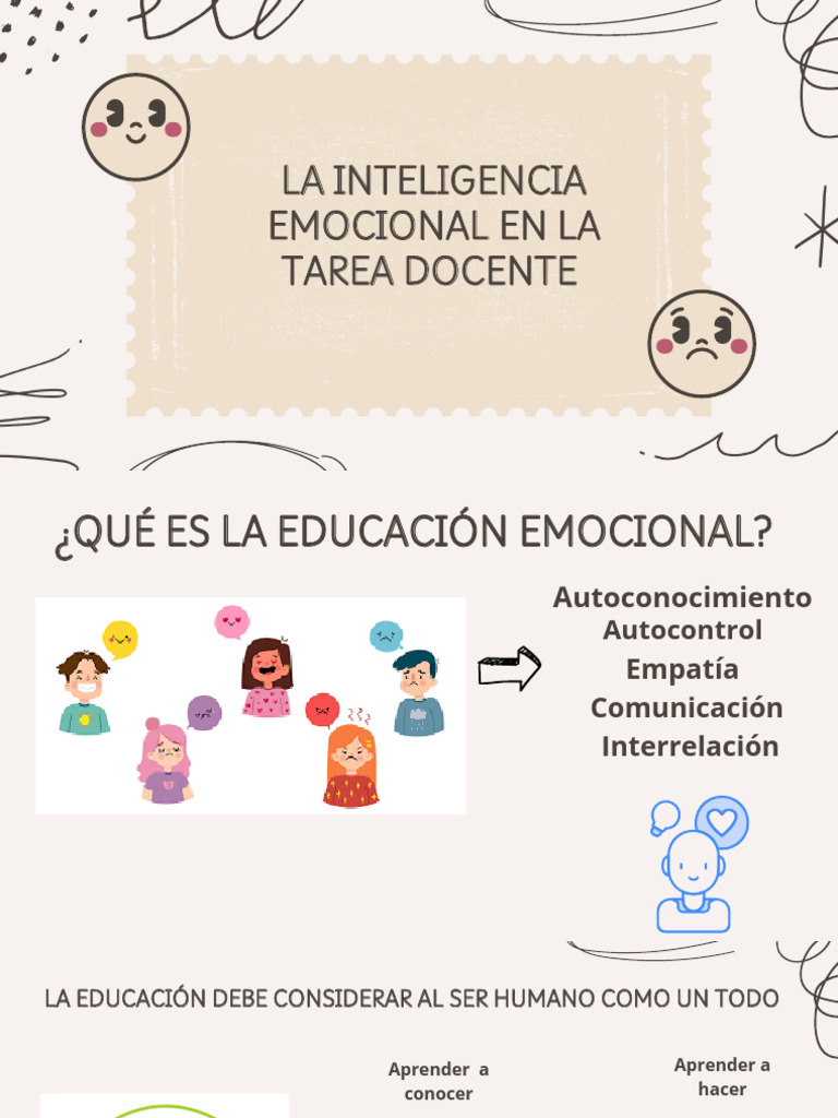 Inteligencia Emocional en la Docencia | PDF | Las emociones