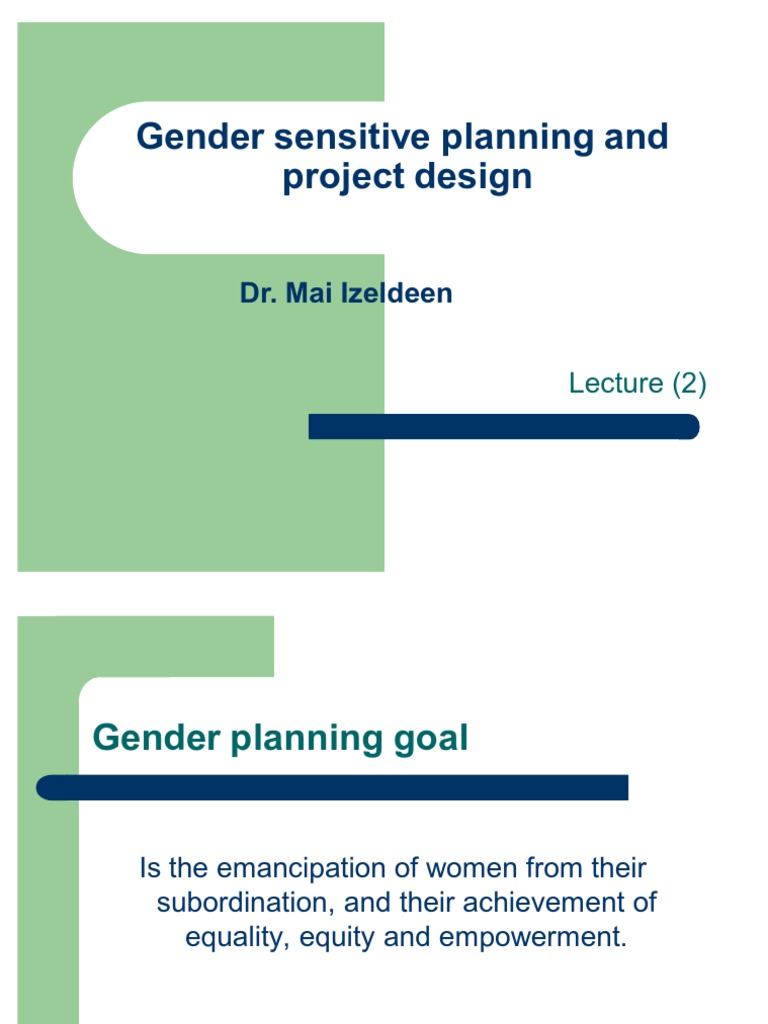 Lecture Four | PDF | International Development | Gender