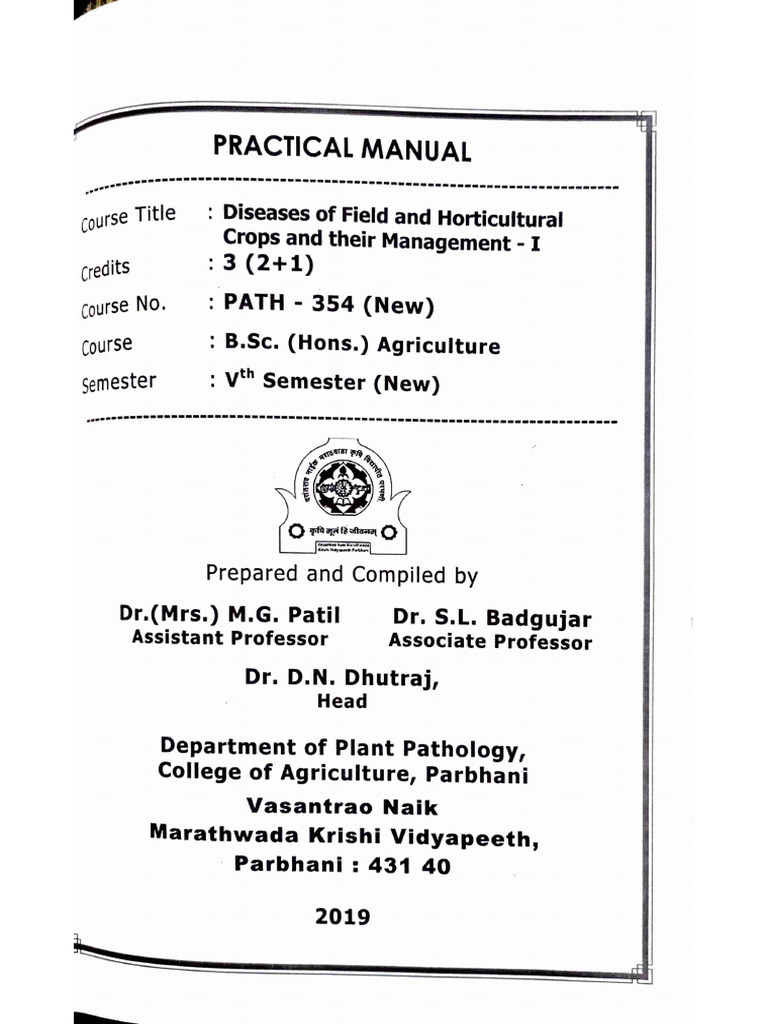 Path 354 Practical Manual 1 | PDF