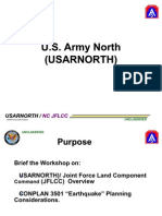 US Martial Law Plans - US Army North Conplan 3501