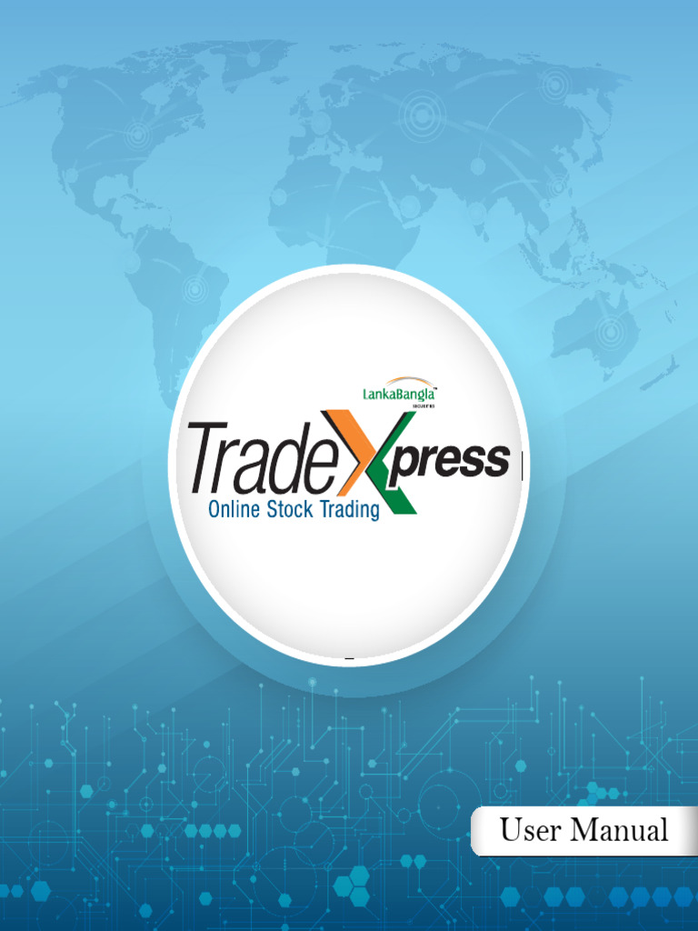 TradeXpress User Manual | PDF | Mobile App | Password
