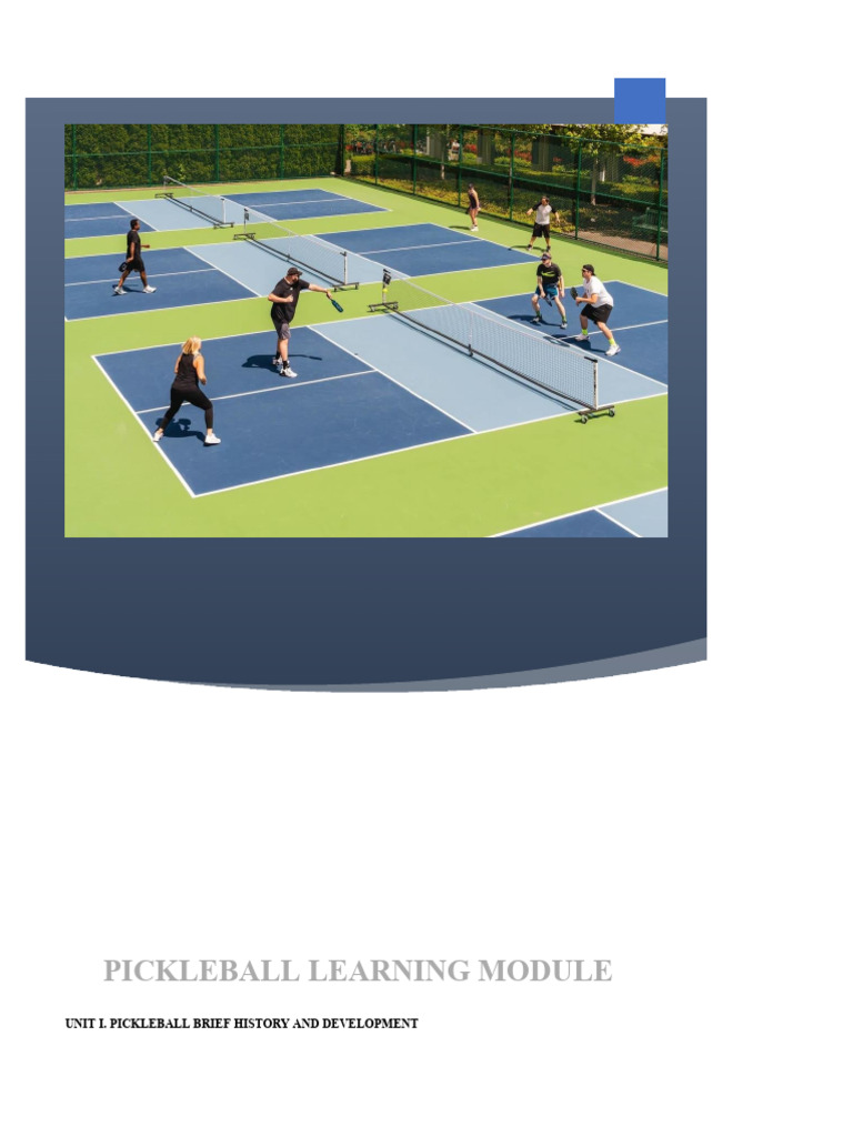 History and Growth of Pickleball | PDF | Sports