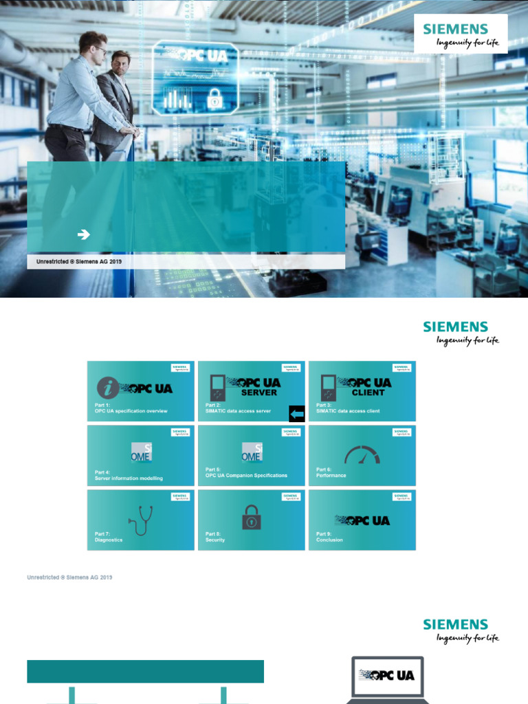 S7-1500 OPC UA Data Access Server Guide | PDF | Server (Computing ...