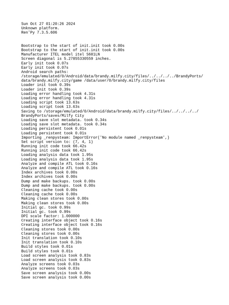 Log | PDF | Texture Mapping | Booting