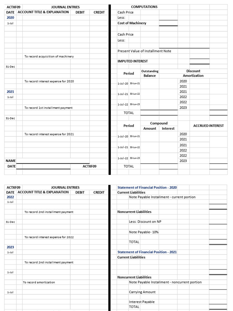 ACTXF09&10 | PDF | Debits And Credits | Balance Sheet
