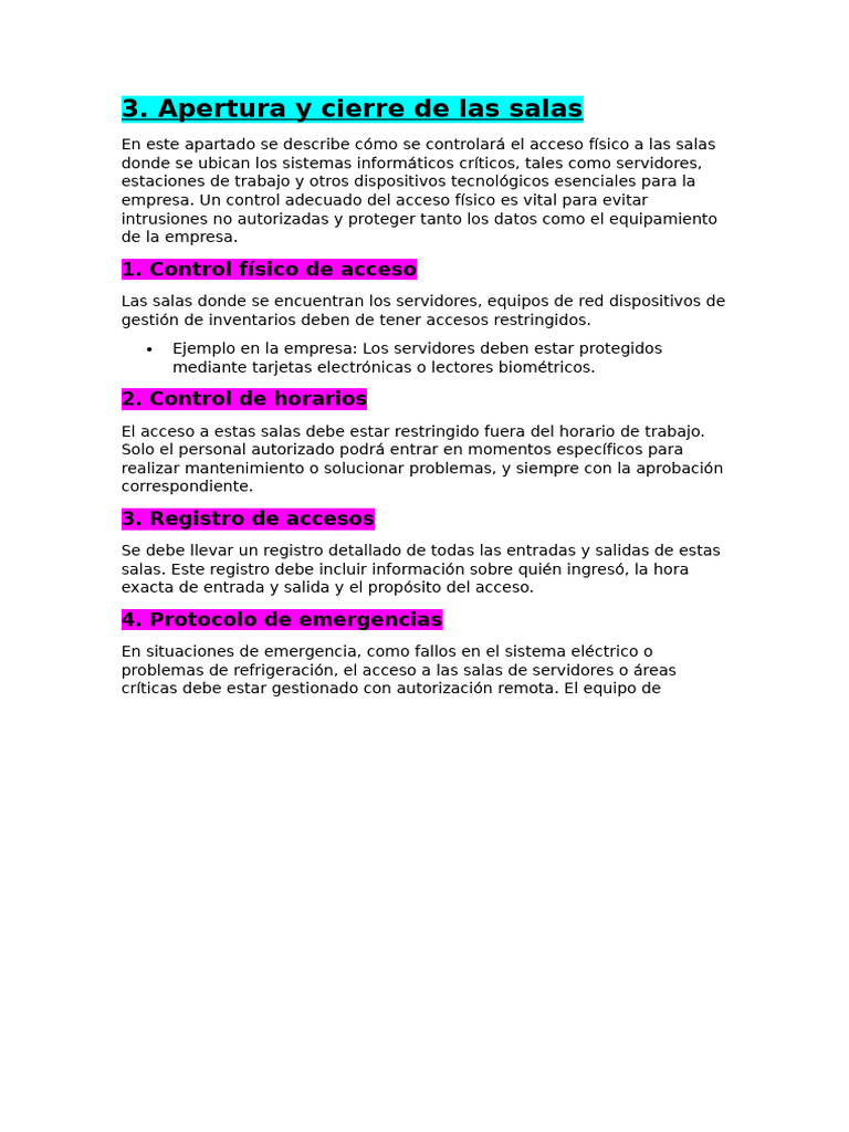Control de Acceso y Seguridad Informática | PDF | La seguridad ...