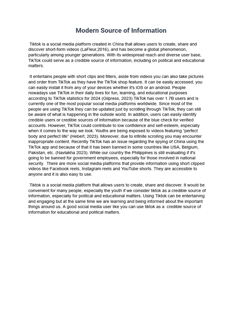 Argumentative Essay Pdf Popular Culture Media Studies Social Media