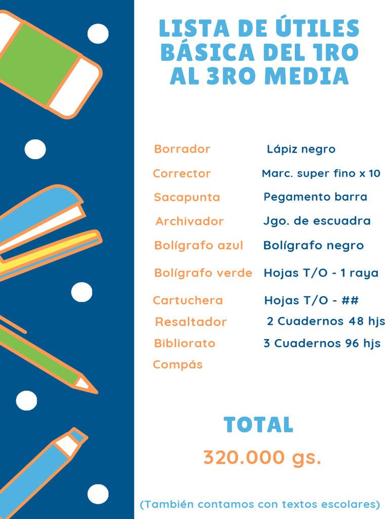 1ro Al 3ro de La Media | PDF