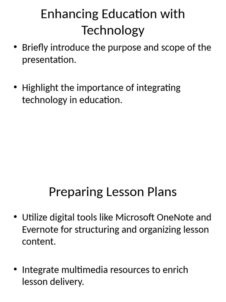 Enhancing Education With Technology | PDF | Simulation | Human ...