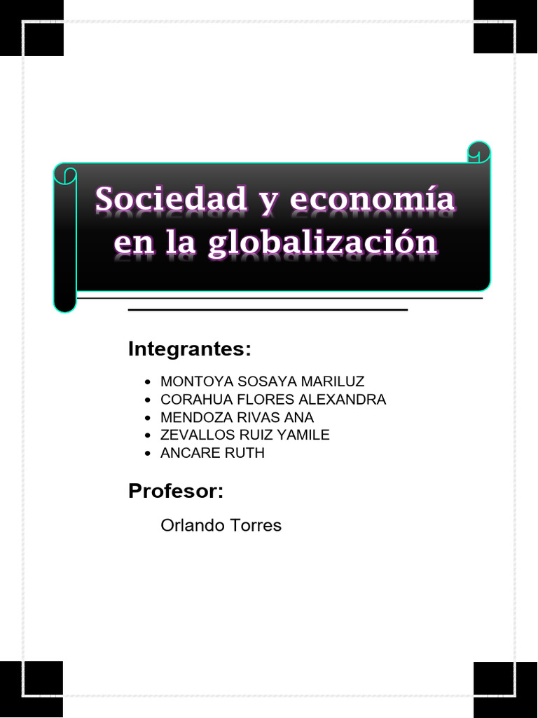 Impacto de la Globalización en Mercados | PDF | Globalización | Mercado ...
