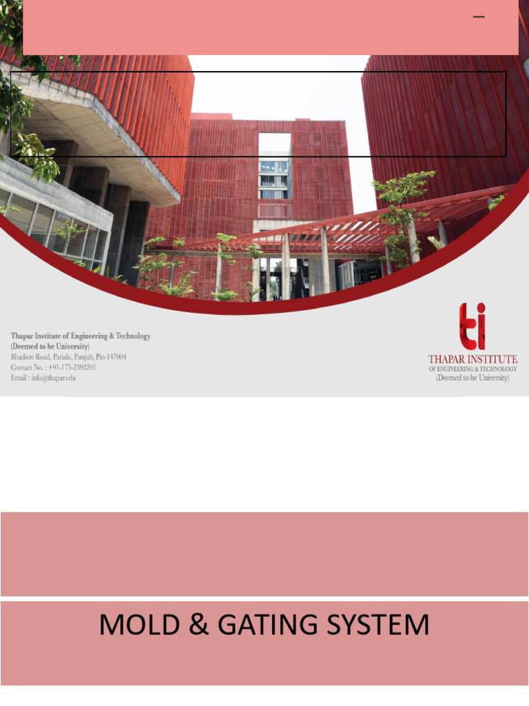 Mould Gating System | PDF | Mechanical Engineering | Metalworking