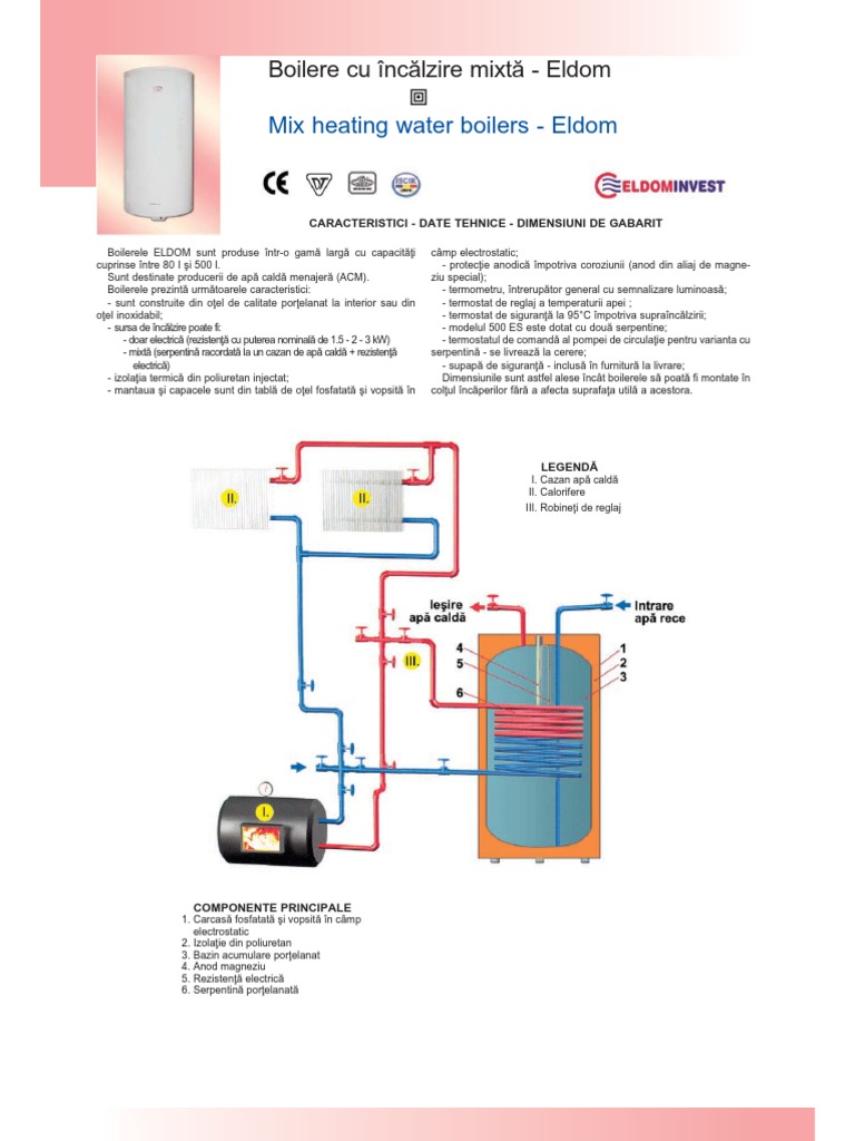 ELDOM Electric Water Boilers Overview | PDF | Applied And ...