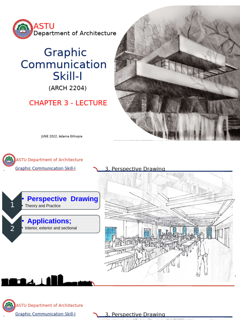 Perspective Drawing Techniques in Architecture | PDF | Perspective ...