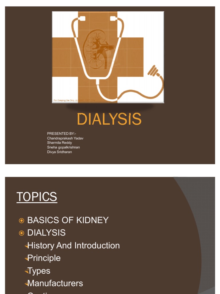Dialysis Ppt