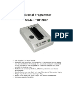 TOP 2007 Universal Programmer Supports Wide Range of EPROM, EEPROM and Microcontroller Devices