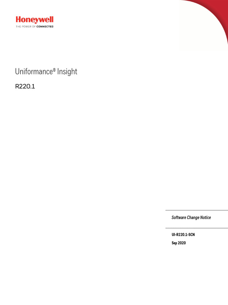 UniformanceInsight R220.1 SoftwareChangeNotice | PDF | World Wide Web ...