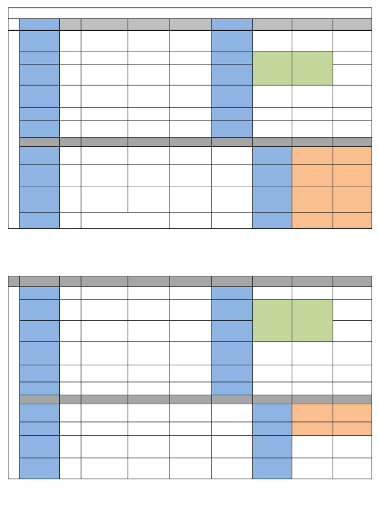 4.11.24. Tentative Time Table Fall-2024 | PDF | Mathematical Analysis ...
