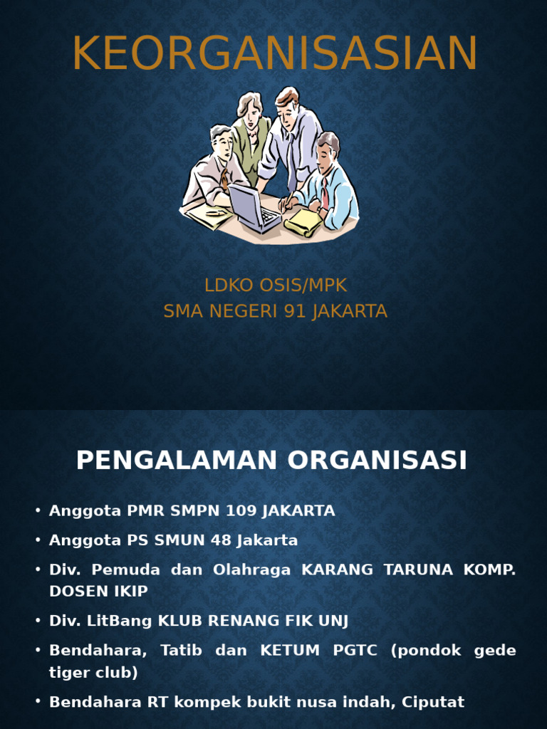 Keorganisasian Ldko | PDF