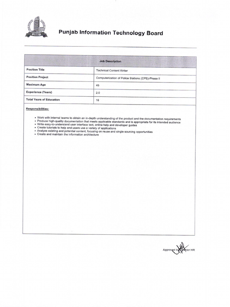 Technical Content Writer | PDF
